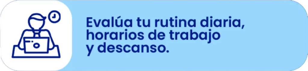 evalua rutia diaria